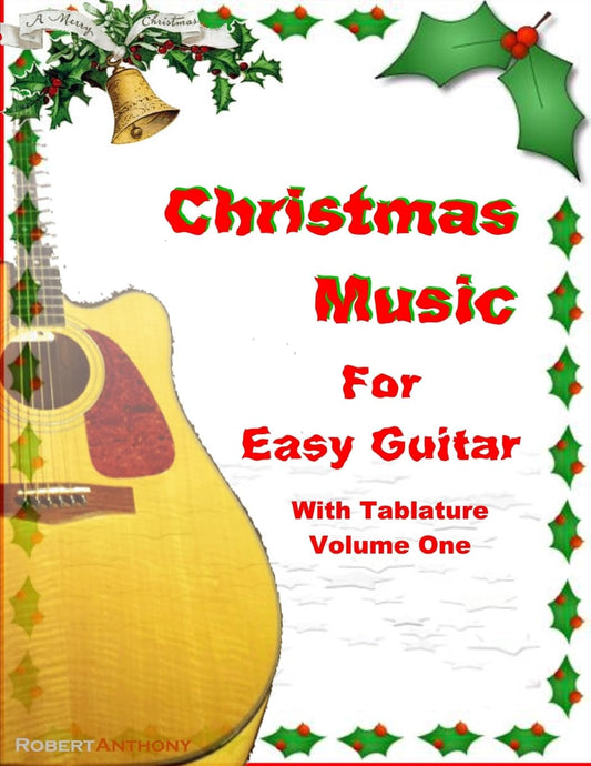 Christmas Music for Easy Guitar with Tablature - 8230