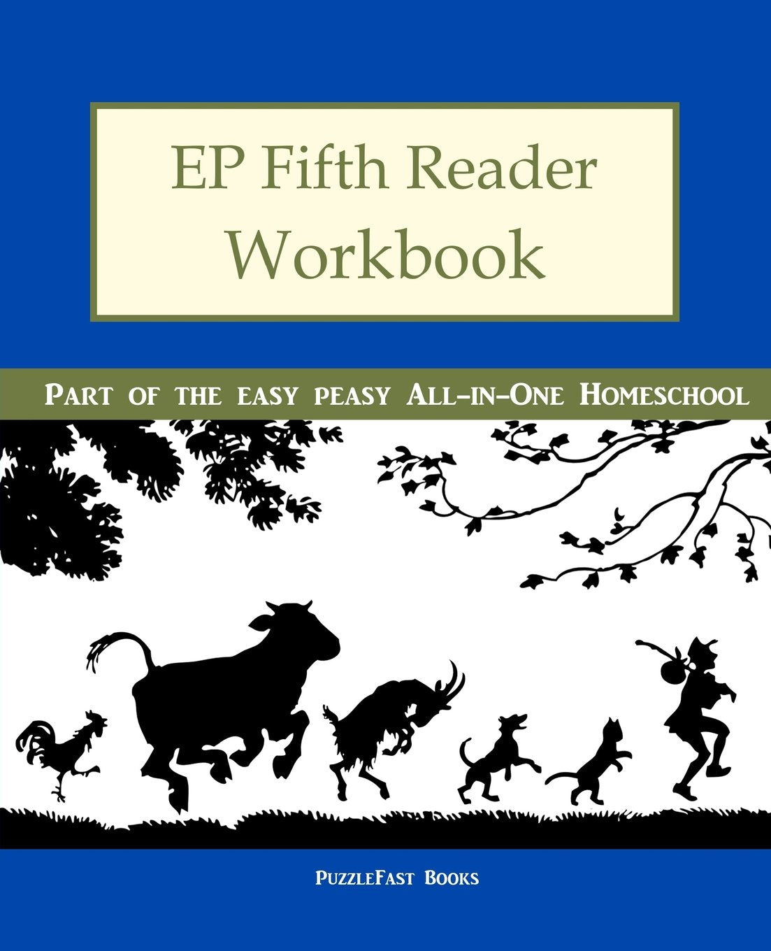 EP Fifth Reader Workbook: Part of the Easy Peasy All-in-One Homeschool - 3139