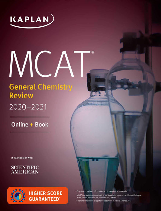 MCAT General Chemistry Review 2020-2021: Online + Book (Kaplan Test Prep) - 541