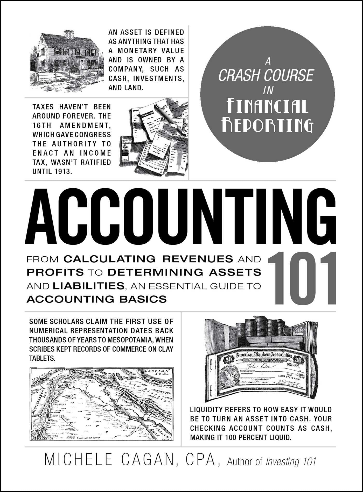 Accounting 101: From Calculating Revenues and Profits to Determining Assets and Liabilities, an Essential Guide to Accounting Basics (Adams 101 Series) - 4887