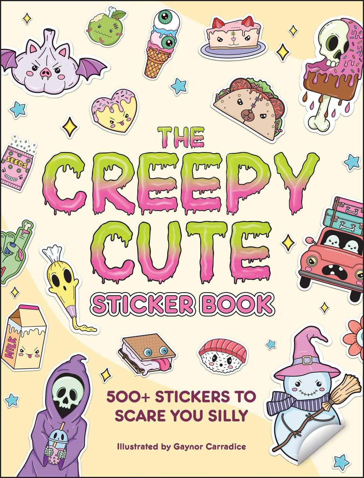 The Creepy Cute Sticker Book: 500+ Stickers to Scare You Silly (Creepy Cute Gift Series)