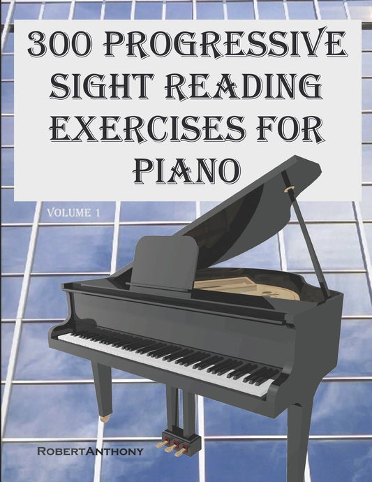 300 Progressive Sight Reading Exercises for Piano - 4475