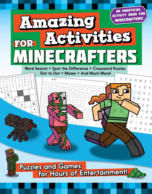 Amazing Activities for Minecrafters: Puzzles and Games for Hours of Entertainment! - 2803
