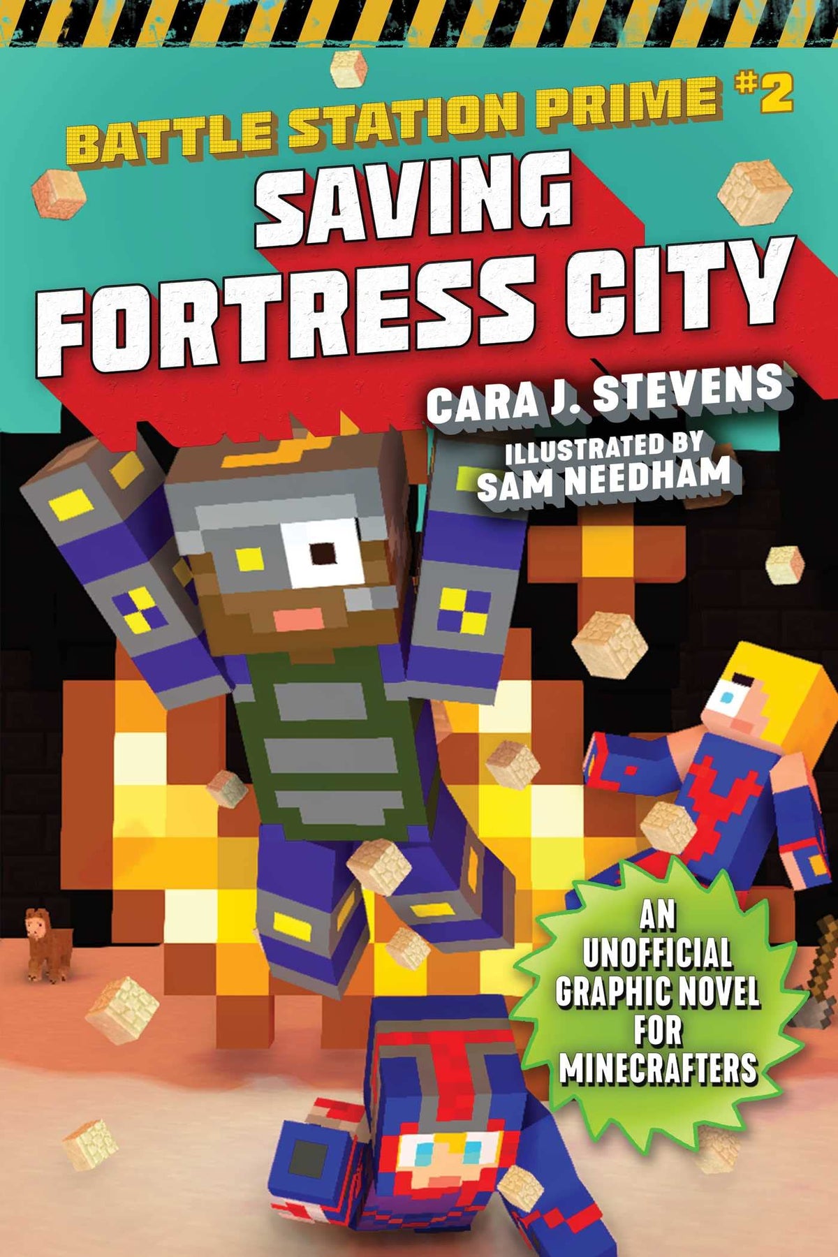 Saving Fortress City: An Unofficial Graphic Novel for Minecrafters, Book 2 (2) (Unofficial Battle Station Prime Series)
