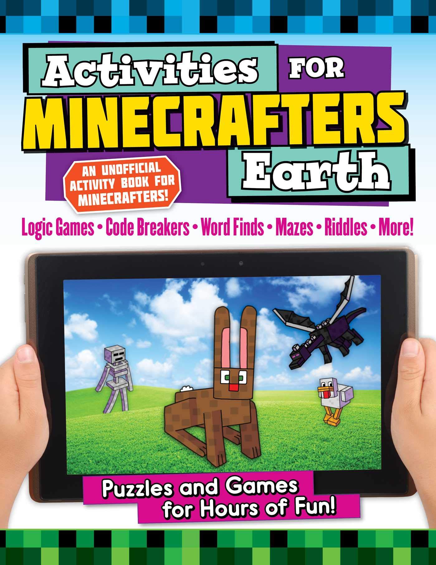 Activities for Minecrafters: Earth: Puzzles and Games for Hours of Fun! - 1279