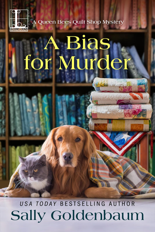 A Bias for Murder (Queen Bees Quilt Shop) - 7647