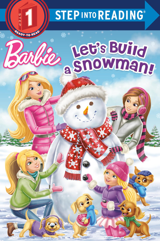 Let's Build a Snowman! (Barbie) (Step into Reading) - 330