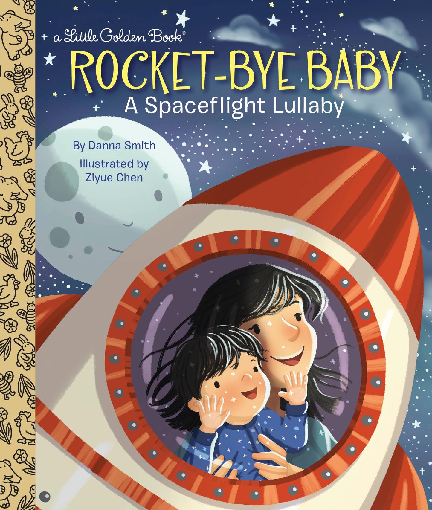 Rocket-Bye Baby: A Spaceflight Lullaby (Little Golden Book)