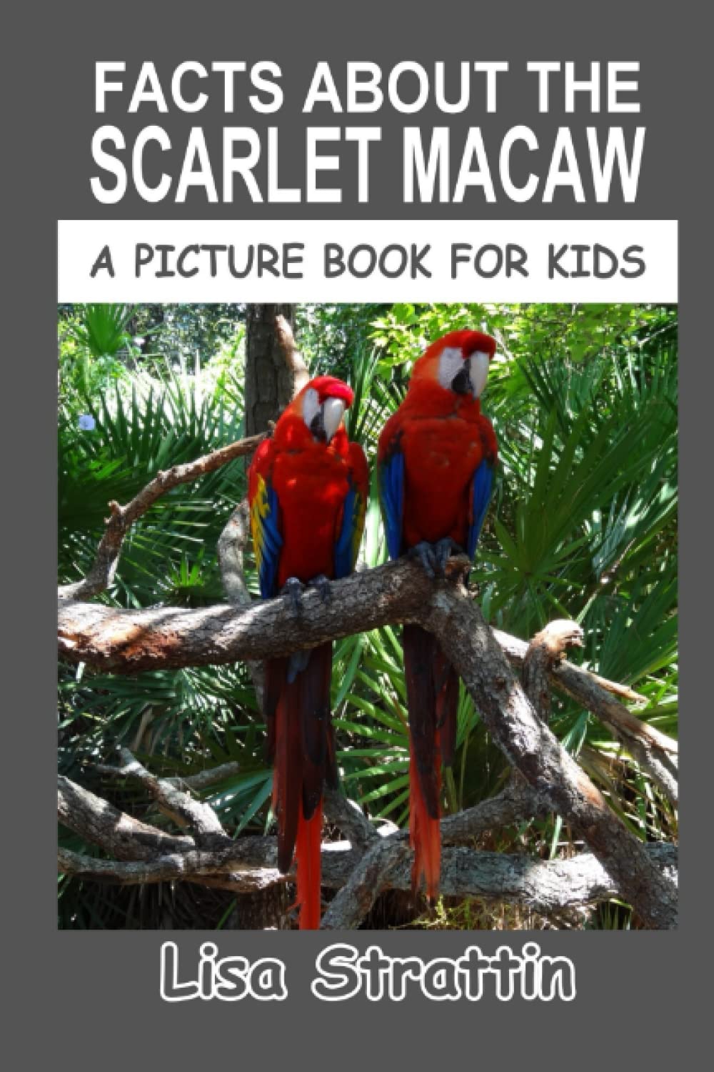Facts About The Scarlet Macaw (A Picture Book For Kids) - 6111