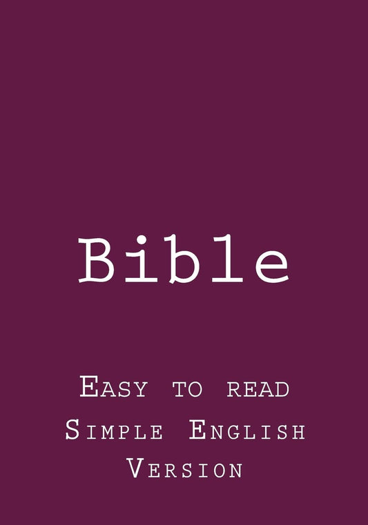 Bible: Easy to read - simple English version - 6991