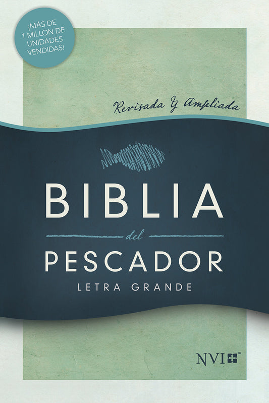 Nueva Versión Internacional Biblia del Pescador, letra grande, verde tapa dura | NVI Fisher of Men Bible, Large Print, Green, Hardcover (Spanish Edition) - 2465