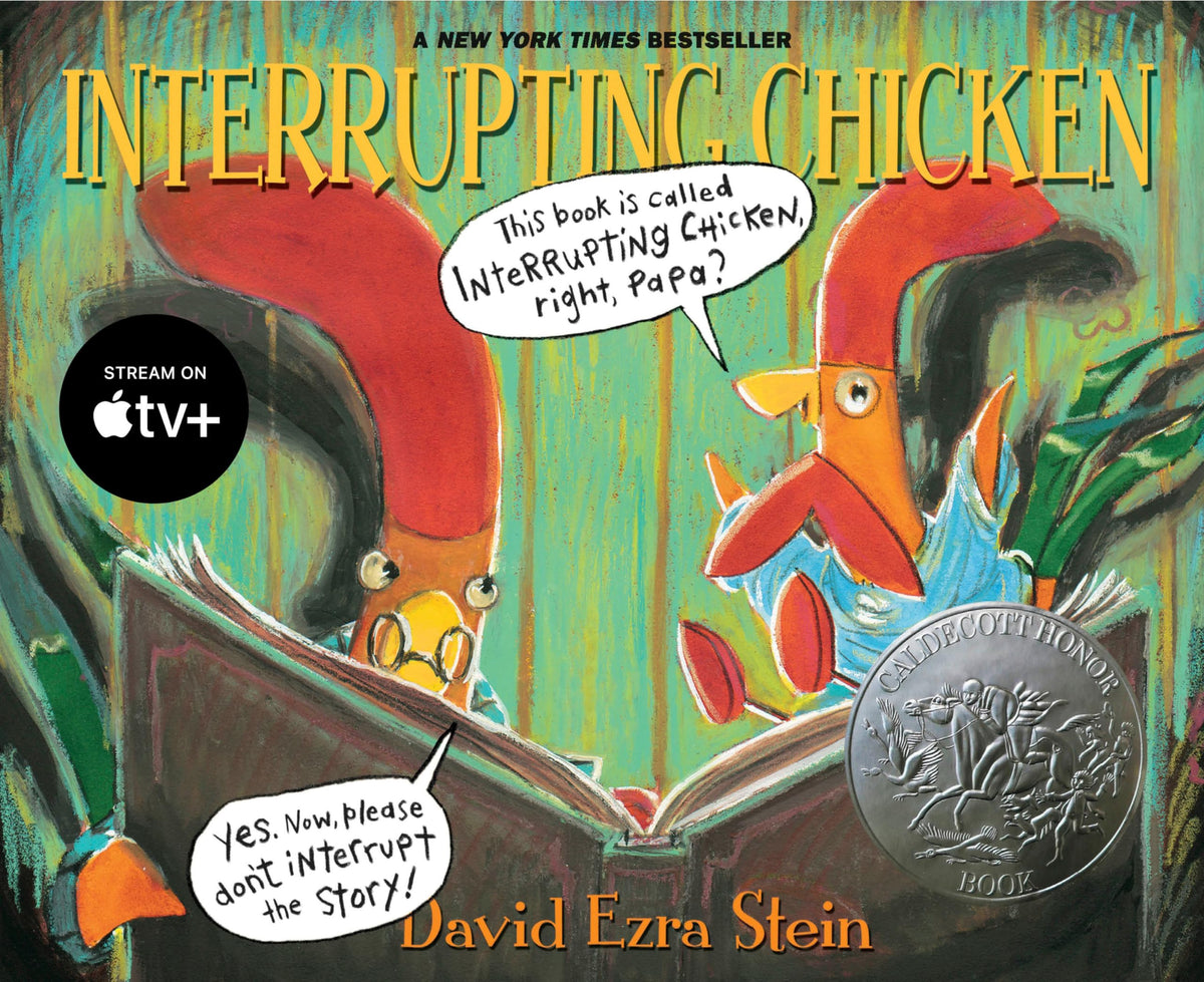Interrupting Chicken: (Funny Read Aloud Children's Board Book About Surprises, Fairy Tales, and Storytelling for Kids Ages 2-5)