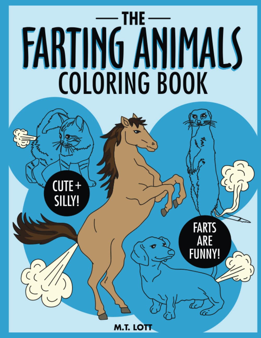 The Farting Animals Coloring Book - 2658
