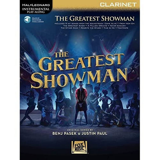 The Greatest Showman Instrumental Play-Along - Clarinet (Book/Online Audio) (Hal-Leonard Instrumental Play-Along)