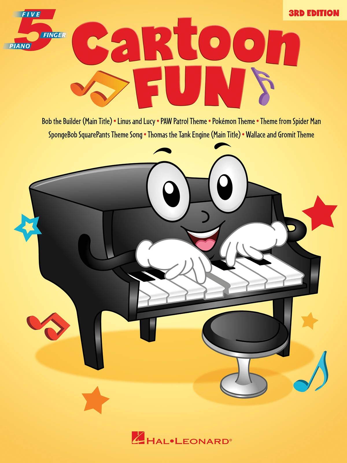 Cartoon Fun (5 Finger Piano)