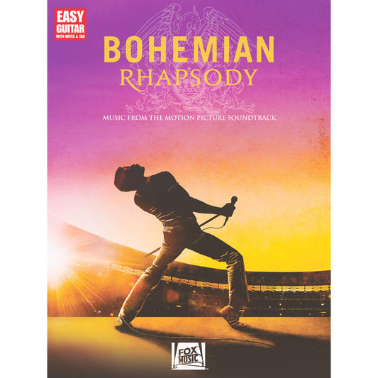 Bohemian Rhapsody: Music from the Motion Picture Soundtrack Arranged for Easy Guitar with Notes & Tab. Includes lyric. - 4530