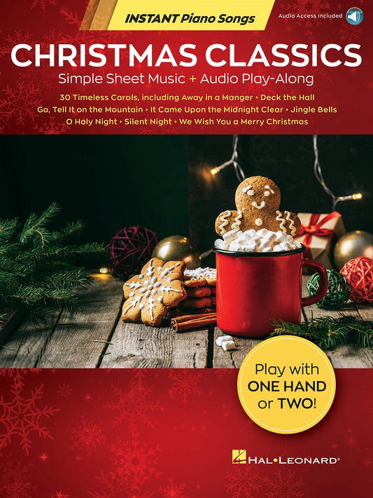 Christmas Classics - Instant Piano Songs Book/Online Audio