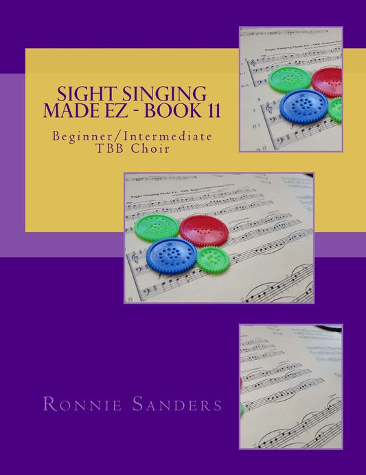 Sight Singing Made EZ Book 11: Beginner/Intermediate TBB Choir - 9735