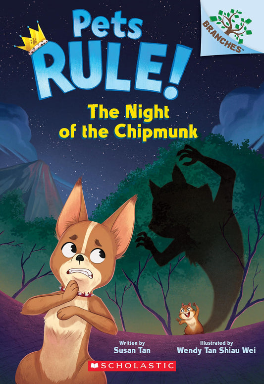 The Night of the Chipmunk: A Branches Book (Pets Rule! #6) - 4248