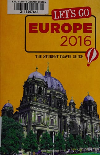 Let's go Europe 2016: the student travel guide