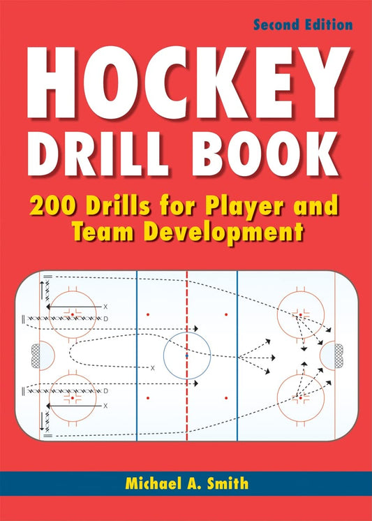 Hockey Drill Book: 200 Drills for Player and Team Development - 50