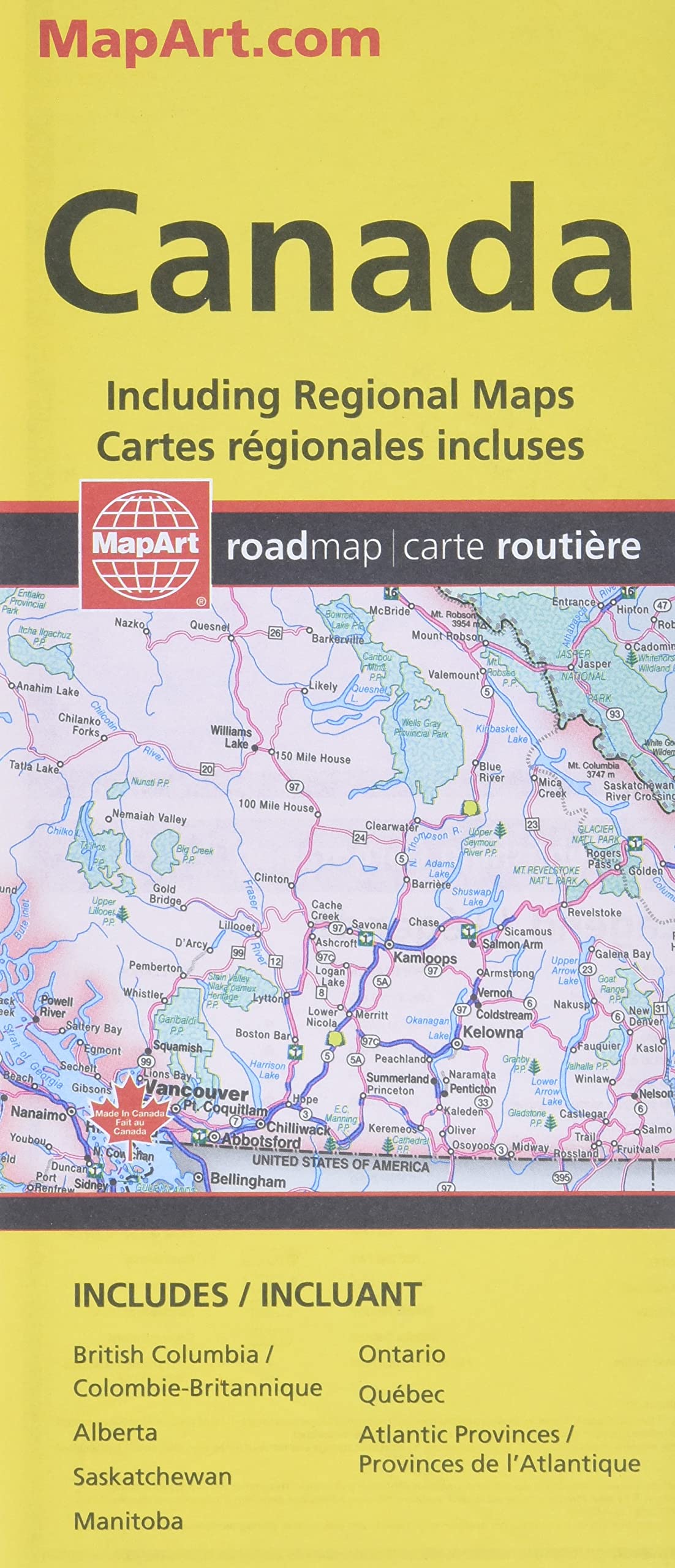 Canada Road Map