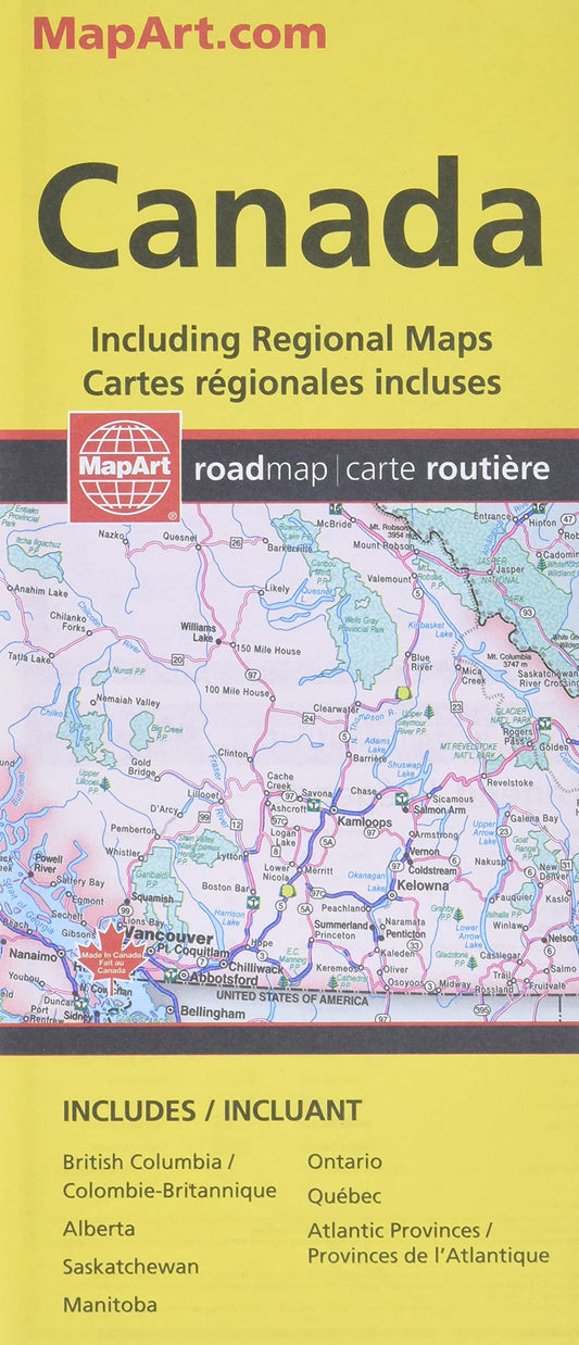 Canada Road Map