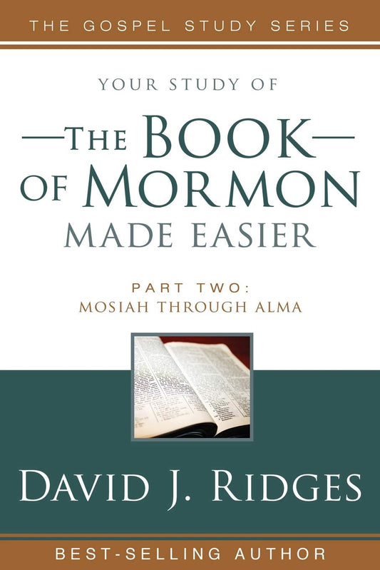 The Book of Mormon Made Easier, Part II (New Cover) (Gospel Studies) [Paperback] David Ridges [Paperback] David Ridges - 7092