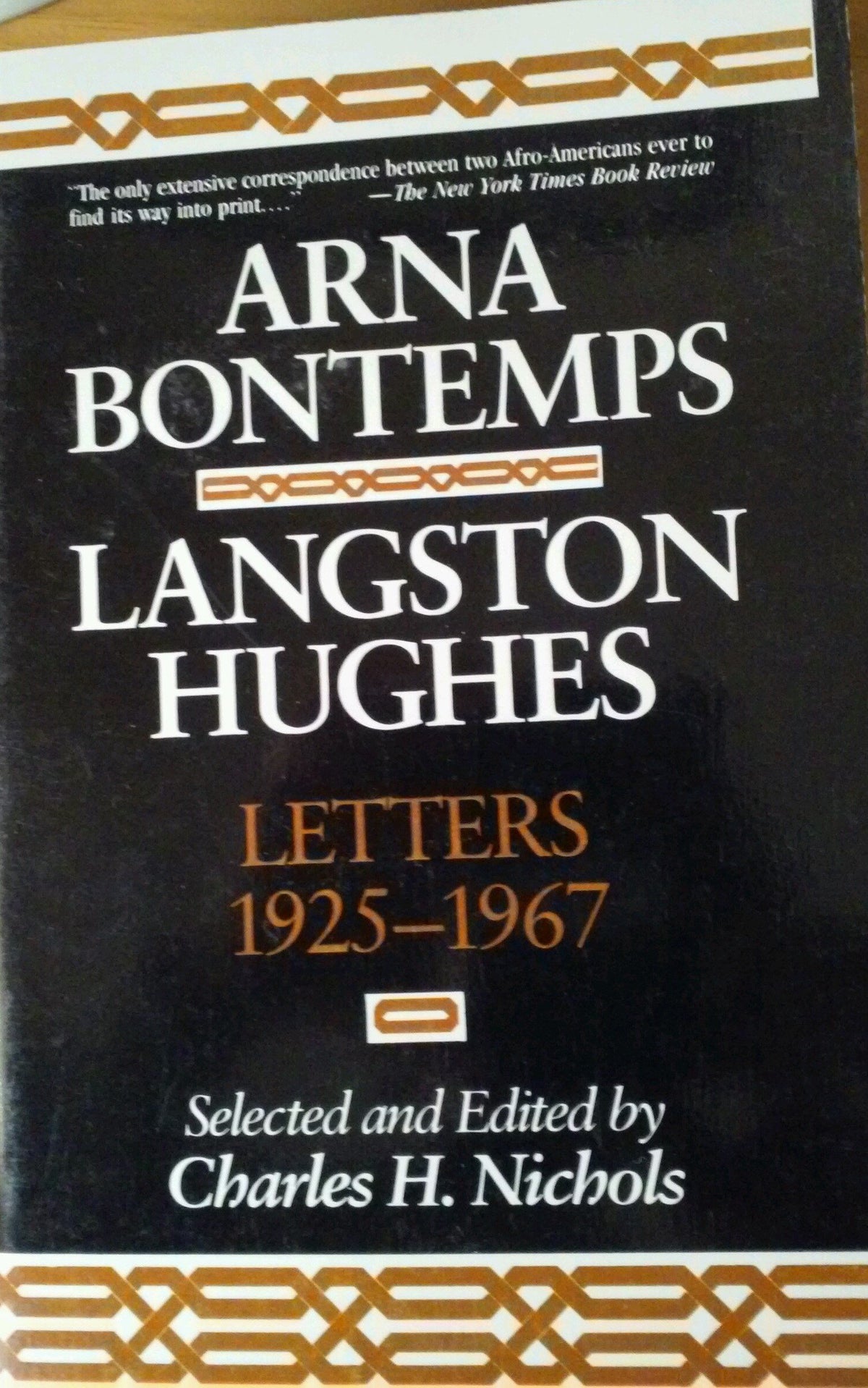 Arna Bontemps-Langston Hughes Letters, 1925-1967