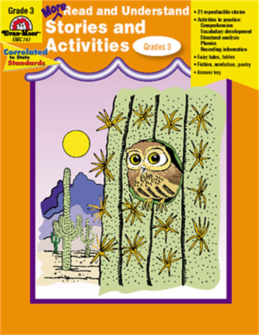 More Read & Understand Stories and Activities, Grade 3