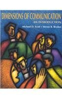 Dimensions of Communication: An Introduction - 9884
