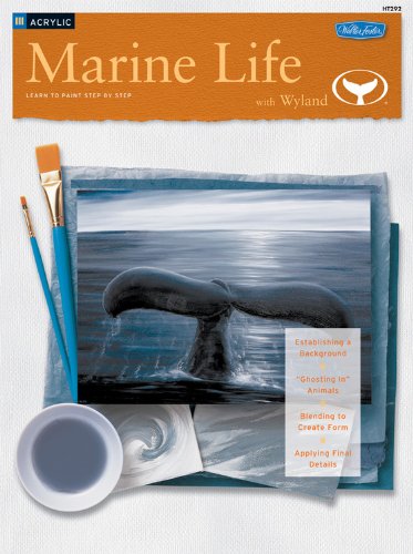 Marine Life with Wyland/Acrylic: Learn to Paint Step by Step (How to Series: Acrylic) - 388