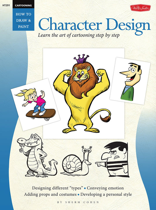 Cartooning: Character Design (HT291) - 7017