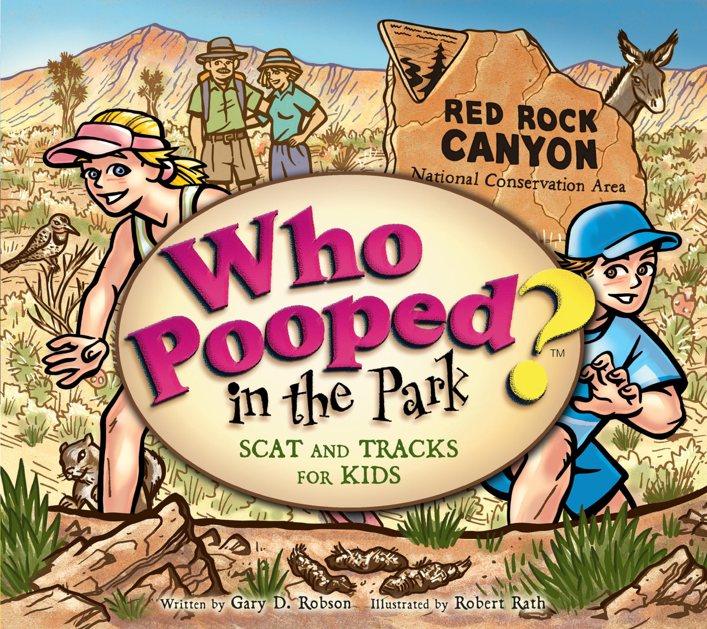 Who Pooped in the Park? Red Rock Canyon National Conservation Area: Scat and Tracks for Kids