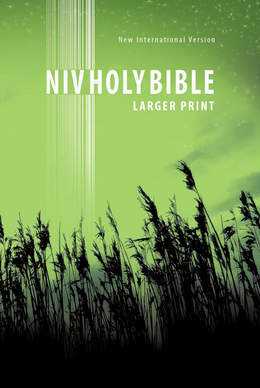 NIV, New Testament, Large Print, Paperback, Green - 4822