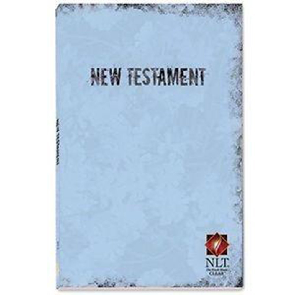 Biblica 620170 NLT Paperback New Testament - Light Blue Cover