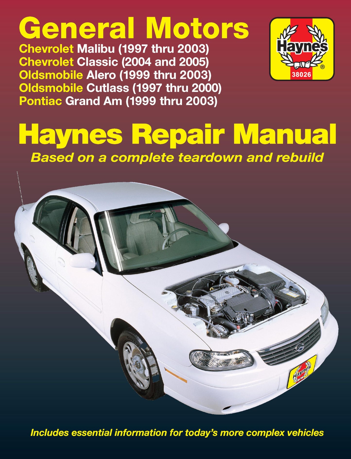 GM Malibu, Alero, Cutlass & Grand AM, 1997 Thru 2003 [Paperback] Haynes - 6617
