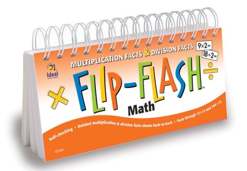 Flip-Flash(tm) Math, Multiplication and Division Facts Horizontal - 3766
