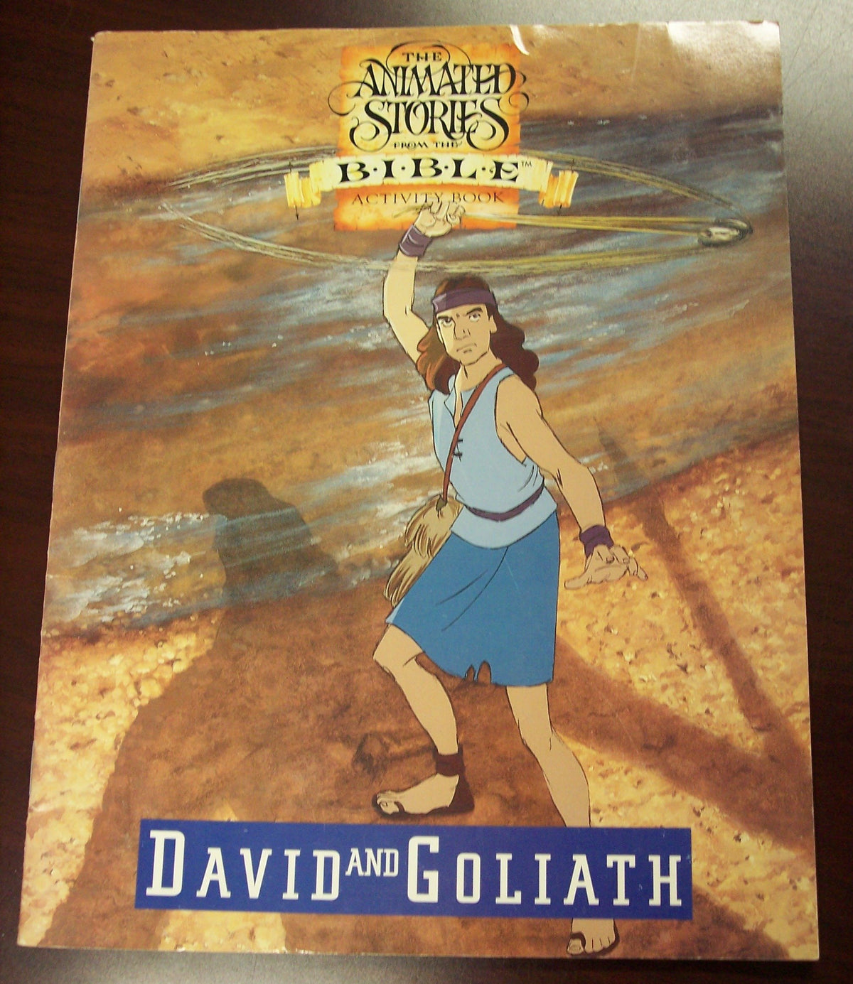 David And Goliath (The Animated Stories From The Bible Activity Book)