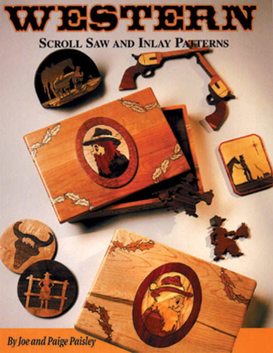 Western Scroll Saw and Inlay Patterns (Fox Chapel Publishing)