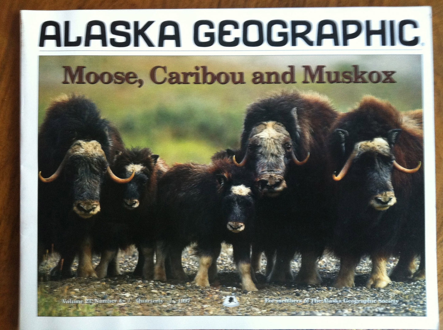 Moose Caribou and Musk Ox (23) (Alaska Geographic)