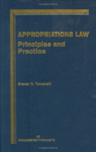 Appropriations Law: Principles and Practice - 151