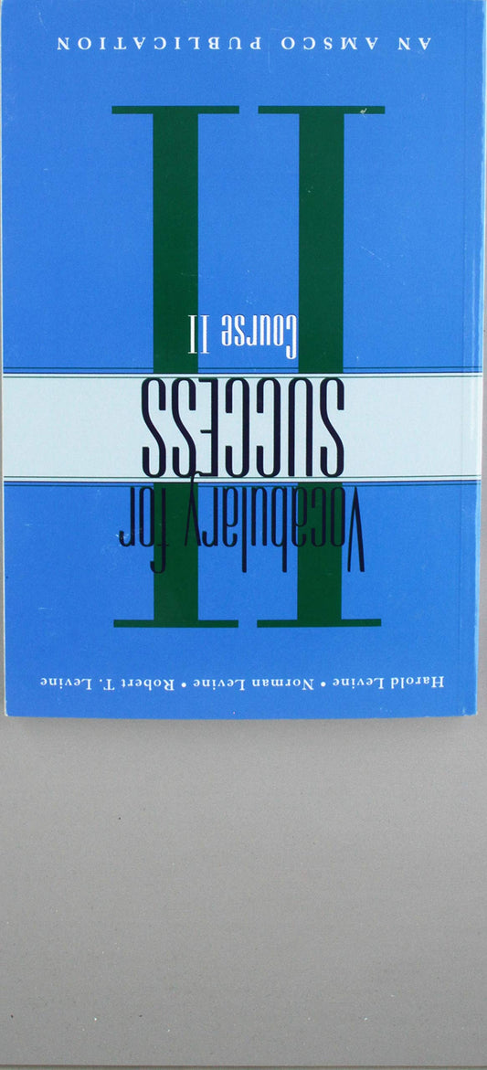 Vocabulary for Success Course II