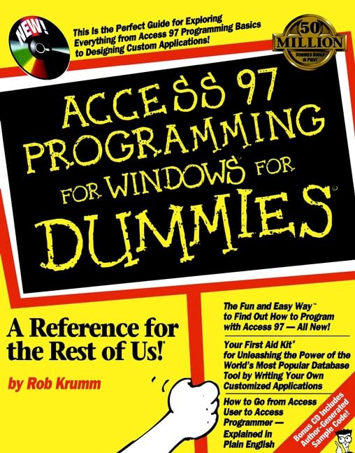 Access 97 Programming for Windows For Dummies