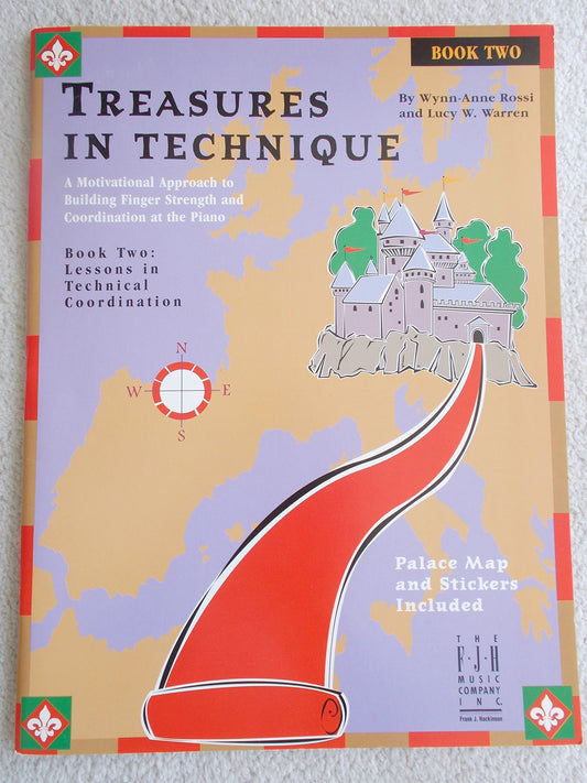 Treasures in Technique, Book Two - Lessons in Technical Coordination (The FJH Piano Teaching Library, 2)