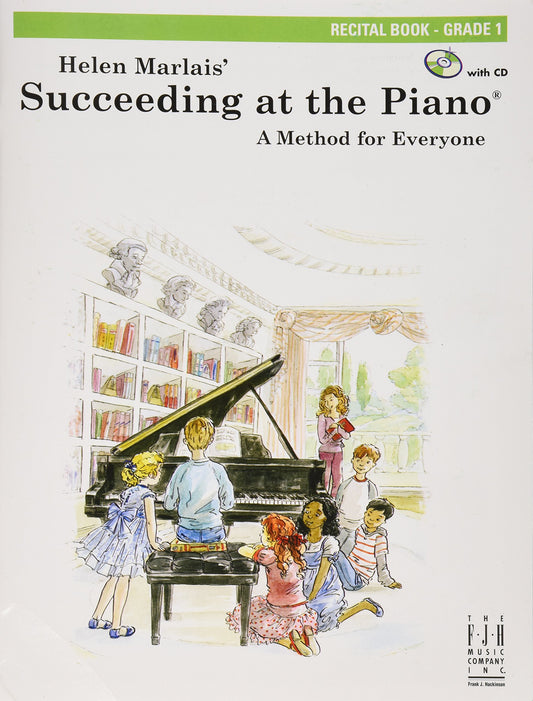 Succeeding at the Piano, Recital Book - Grade 1 (with CD)