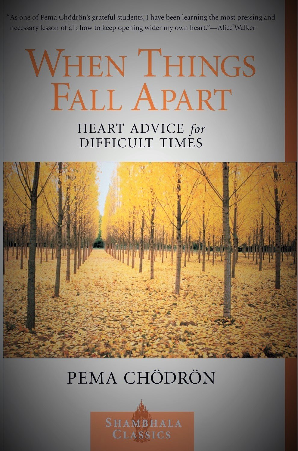 When Things Fall Apart: Heart Advice for Difficult Times (Shambhala Classics) - 2658