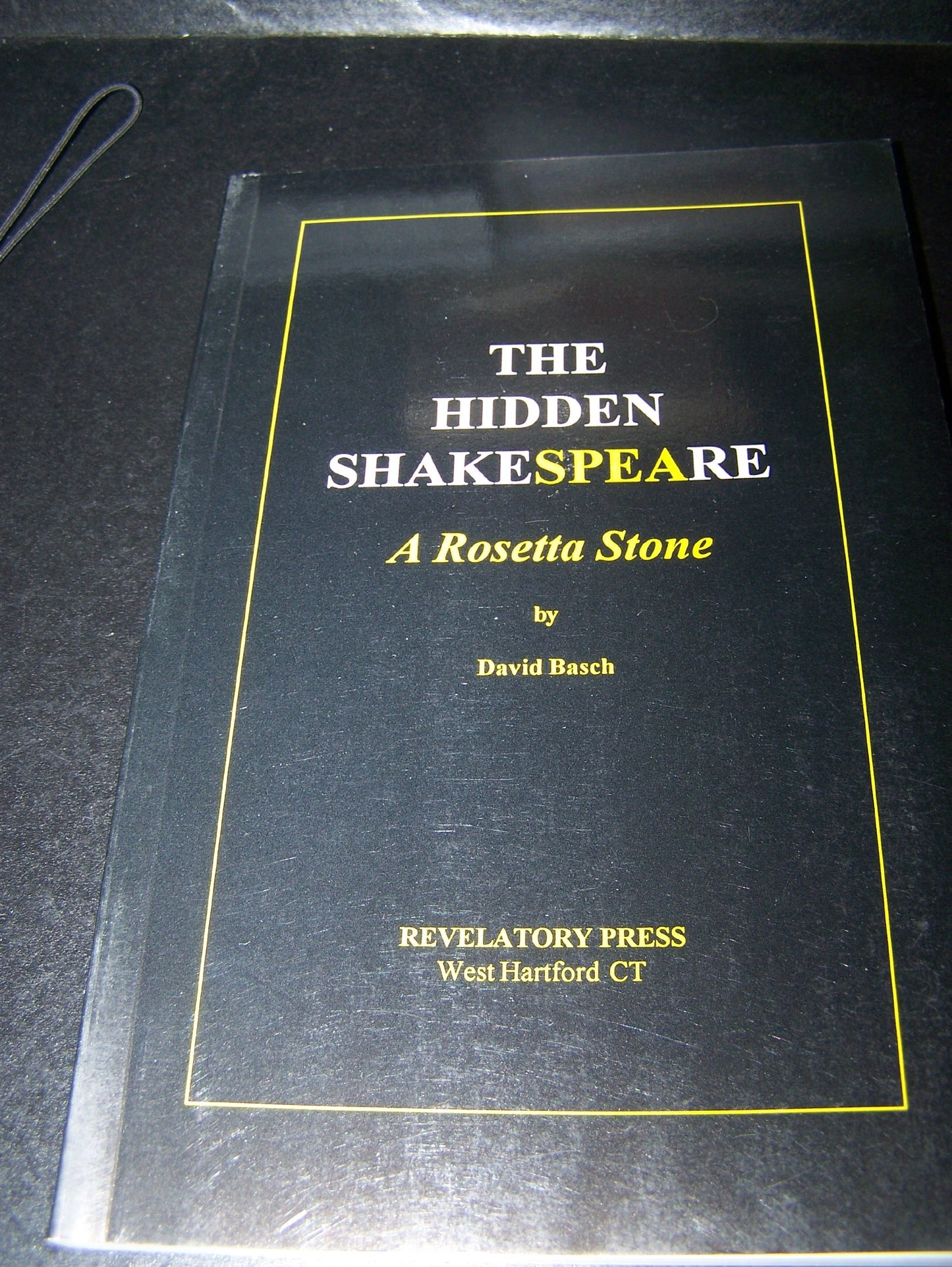 The Hidden Shakespeare: A Rosetta stone
