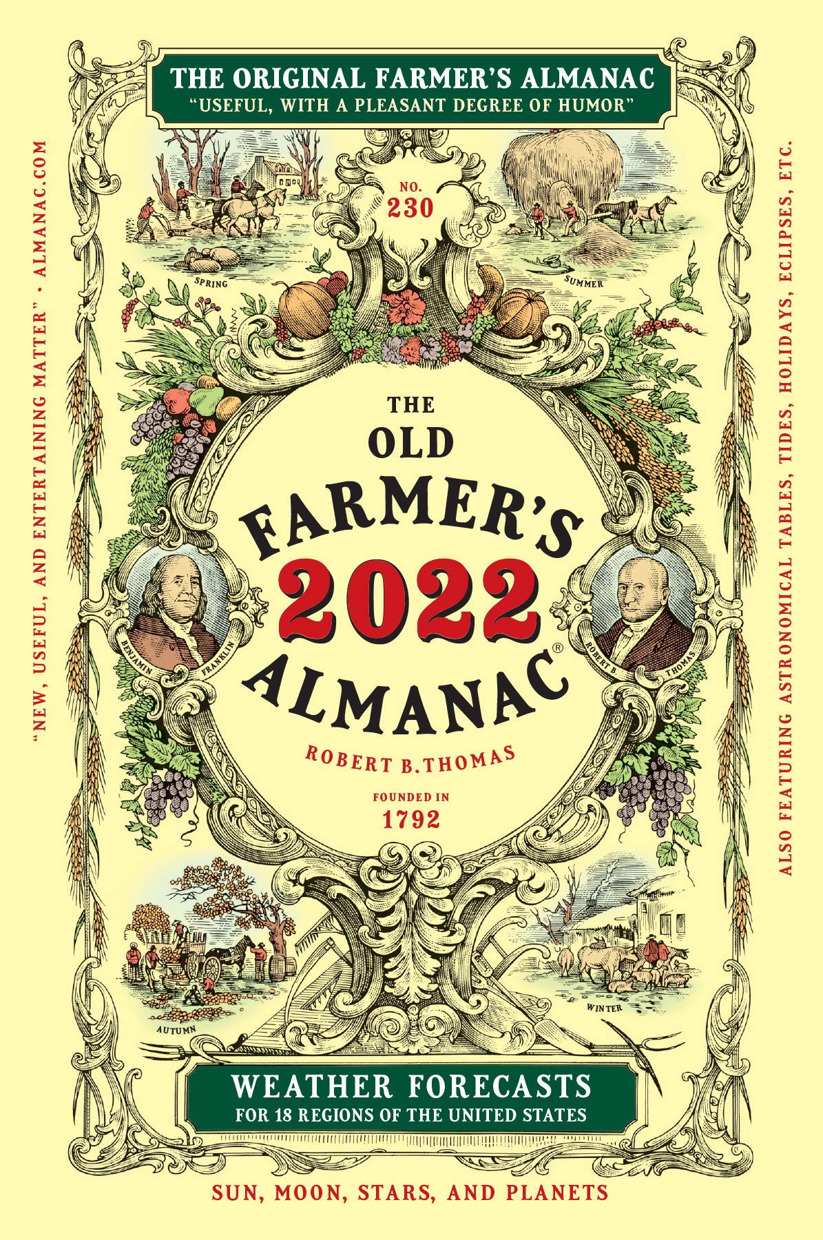 The Old Farmer's Almanac 2022 Trade Edition - 3070