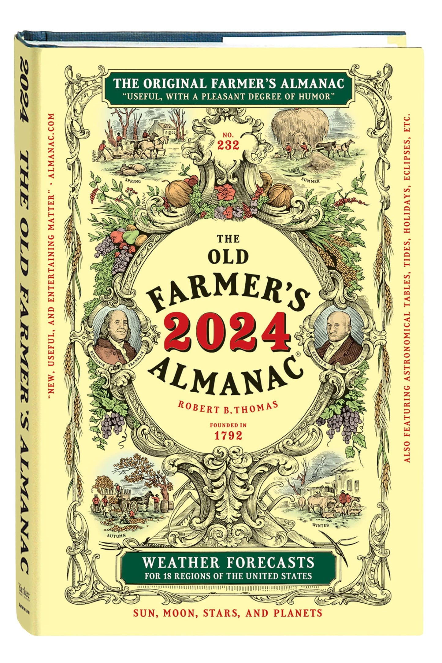 The 2024 Old Farmer’s Almanac (Old Farmer's Almanac, 232) - 2838